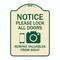 Signmission Lock All Doors Remove Valuable from Sight With Cell Phone and Camera G, A-DES-TG-1824-23531 A-DES-TG-1824-23531 - alternate 1